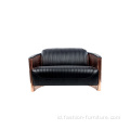 Aluminium Aviator Tomcat Dua Kursi Sofa Seater